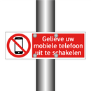 Gelieve uw mobiele telefoon uit te schakelen