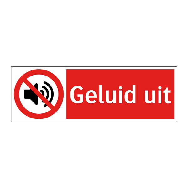 Geluid uit