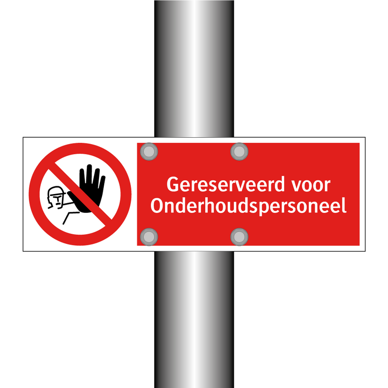 Gereserveerd voor Onderhoudspersoneel