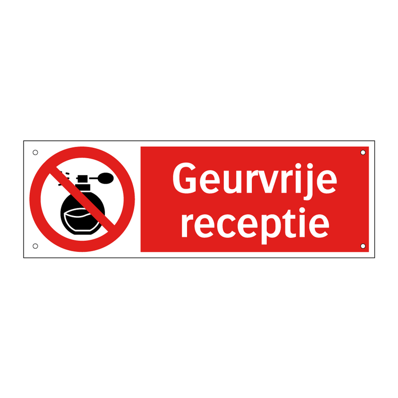 Geurvrije receptie