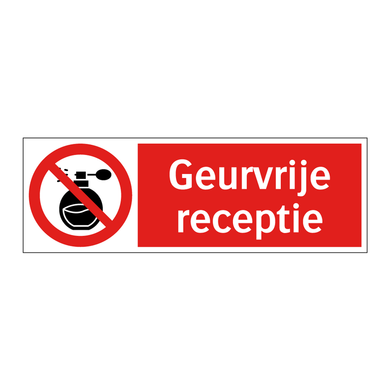 Geurvrije receptie