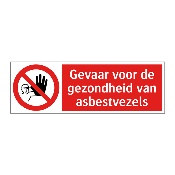 Gevaar voor de gezondheid van asbestvezels