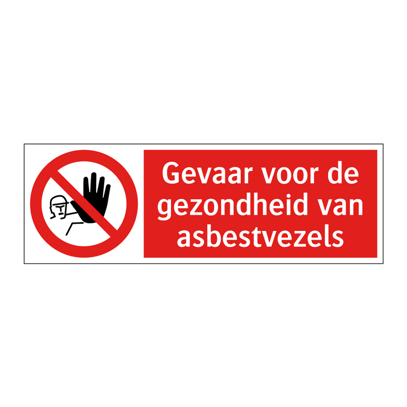 Gevaar voor de gezondheid van asbestvezels
