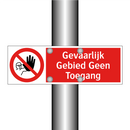 Gevaarlijk Gebied Geen Toegang