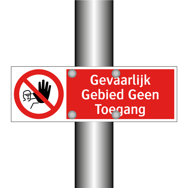 Gevaarlijk Gebied Geen Toegang