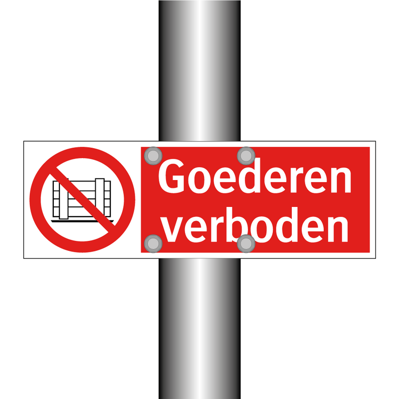 Goederen verboden