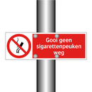 Gooi geen sigarettenpeuken weg