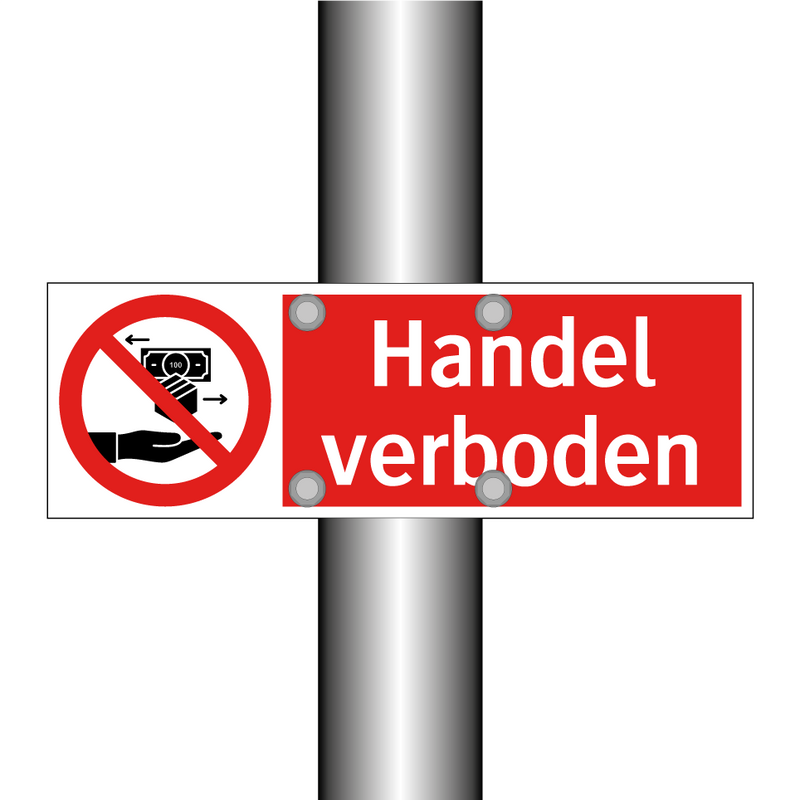 Handel verboden
