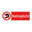 Helmplicht
