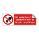 Het verzamelen van paddenstoelen en bessen is verboden