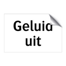 Geluid uit