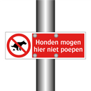 Honden mogen hier niet poepen