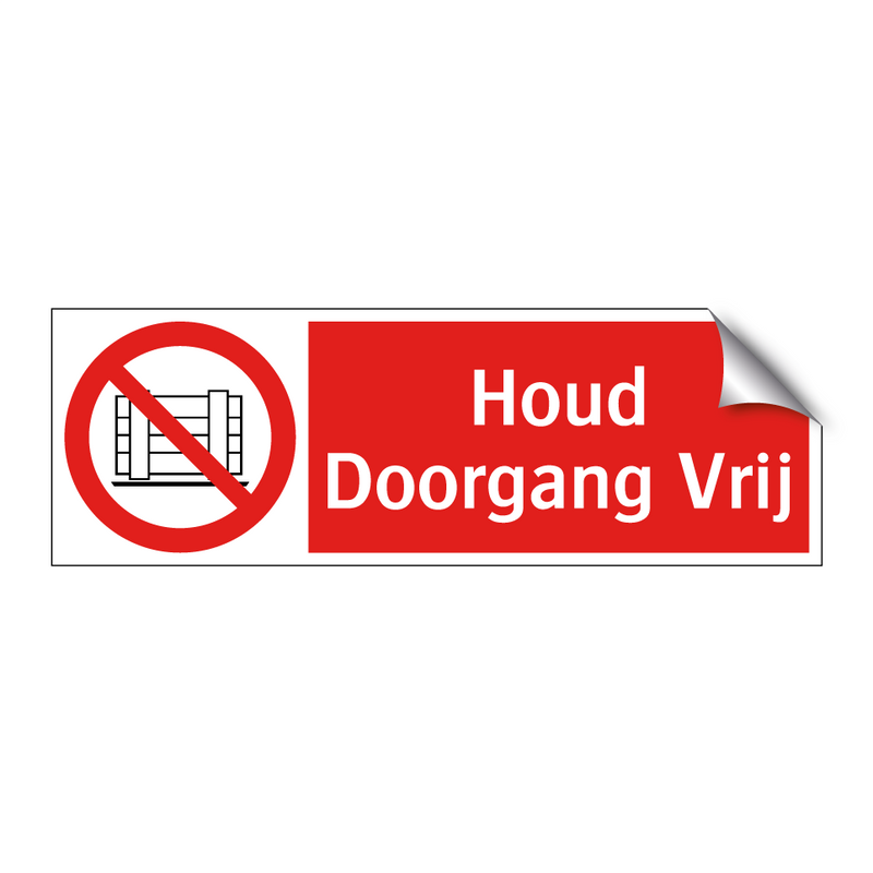 Houd Doorgang Vrij