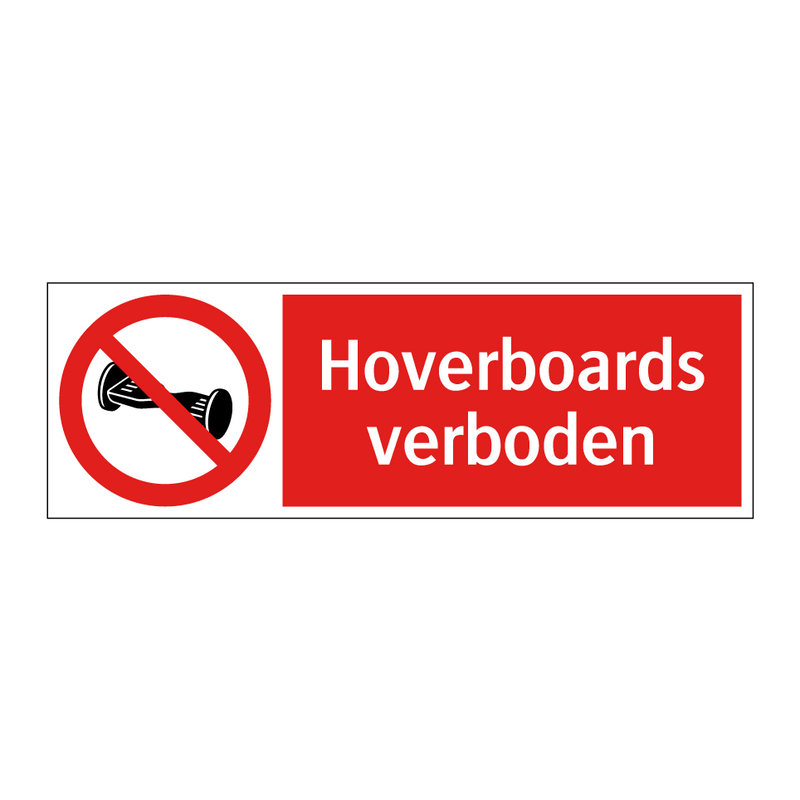 Hoverboards verboden
