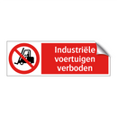 Industriële voertuigen verboden