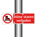 Inline skaten verboden