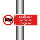 Kamperen verboden Caravan