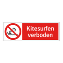Kitesurfen verboden