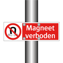 Magneet verboden