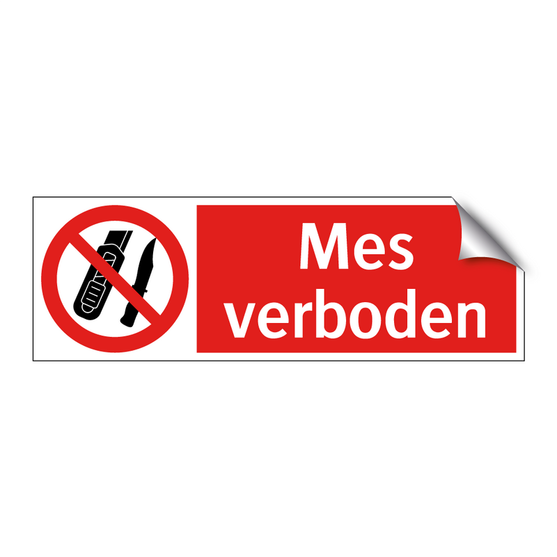 Mes verboden