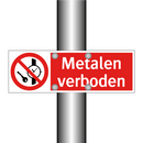 Metalen verboden