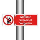 Metallic Schoeisel Verboden