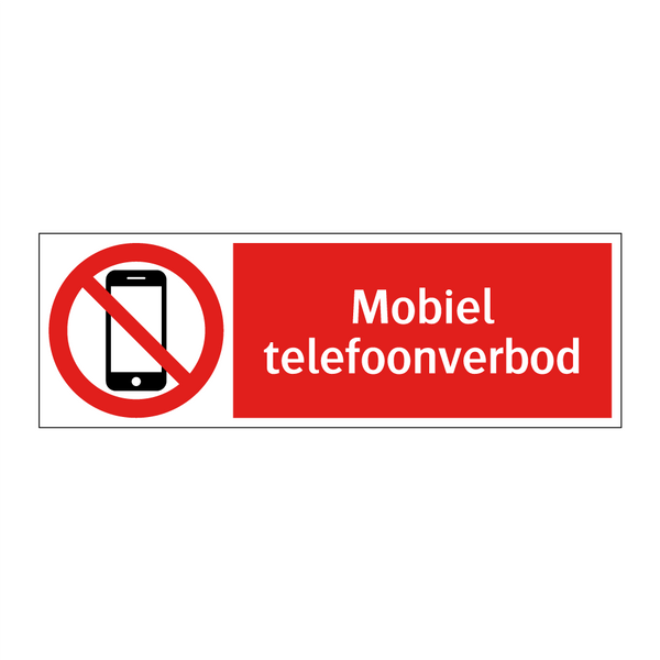 Mobiel telefoonverbod