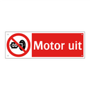 Motor uit
