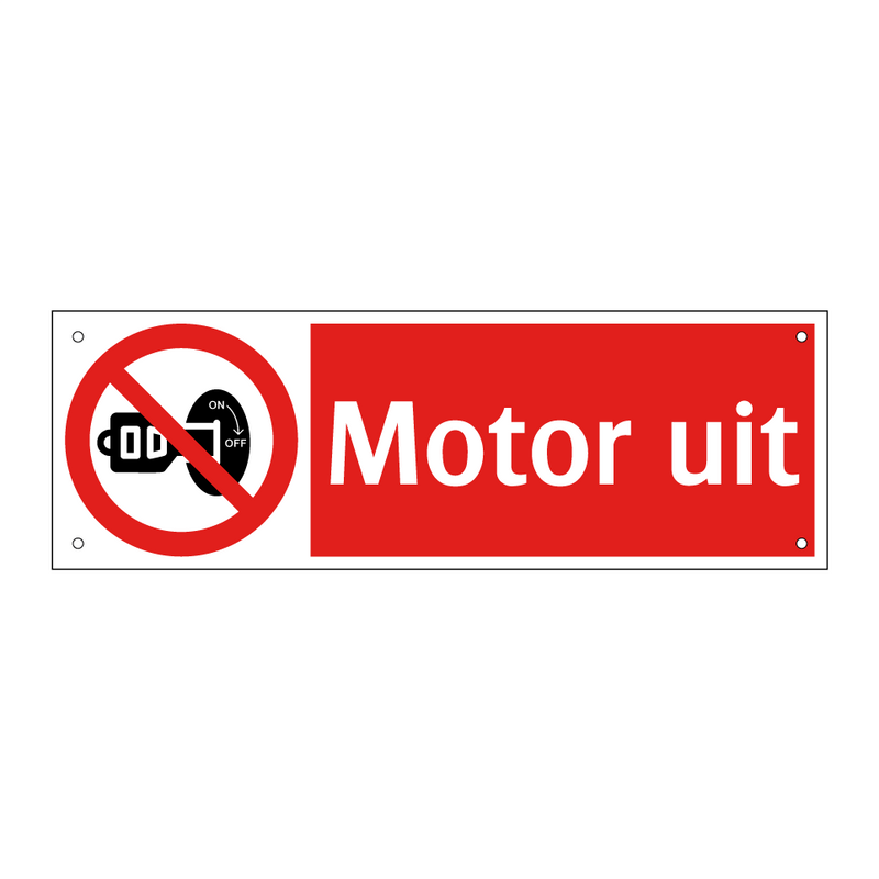 Motor uit