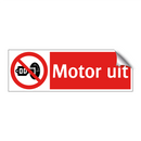 Motor uit