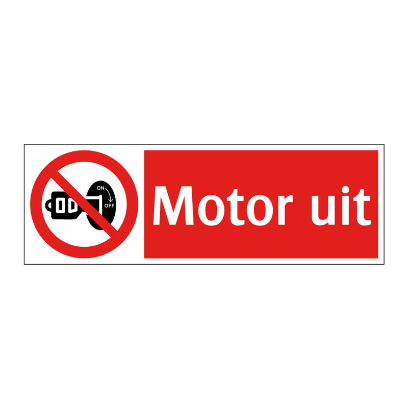 Motor uit
