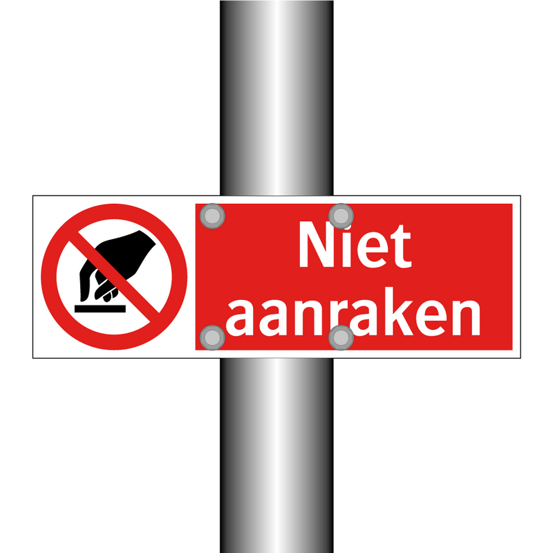Niet aanraken