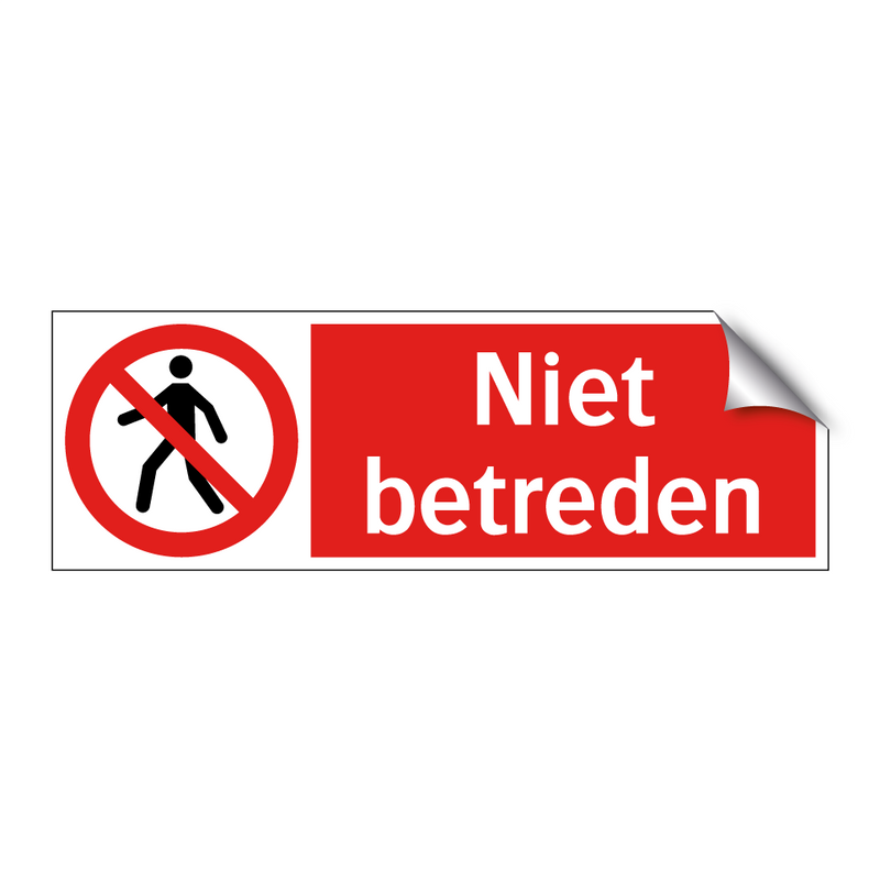 Niet betreden