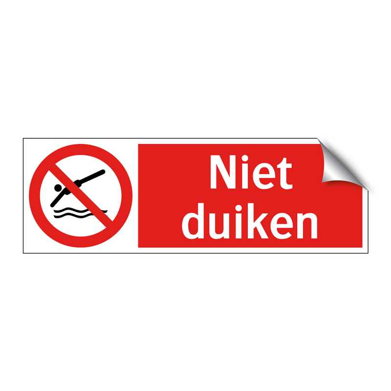 Niet duiken