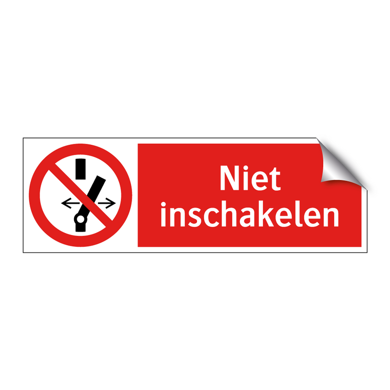 Niet inschakelen