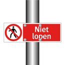 Niet lopen