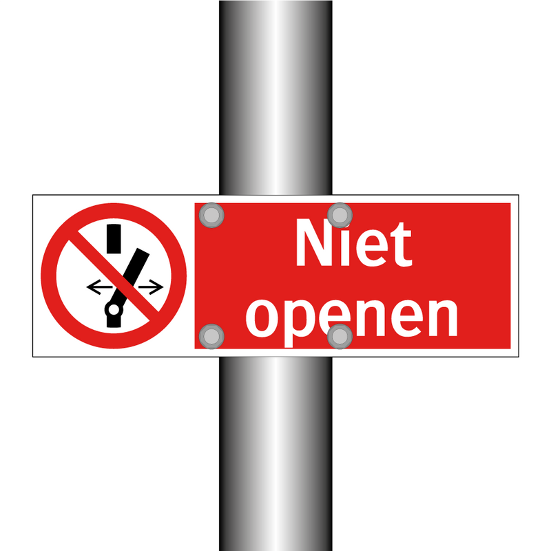 Niet openen