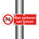 Niet parkeren van fietsen