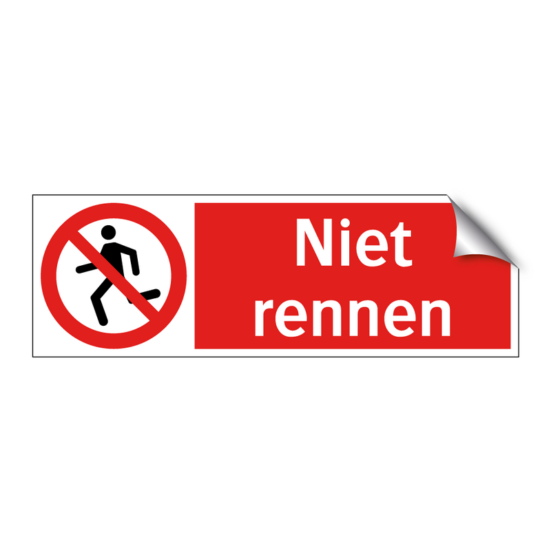 Niet rennen