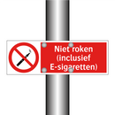 Niet roken (inclusief E-sigaretten)