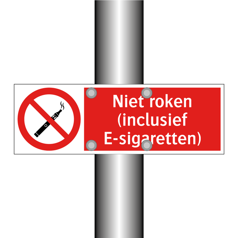 Niet roken (inclusief E-sigaretten)