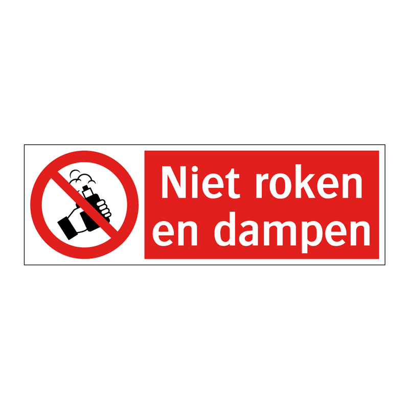 Niet roken en dampen