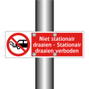 Niet stationair draaien - Stationair draaien verboden
