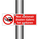 Niet stationair draaien tijdens het parkeren