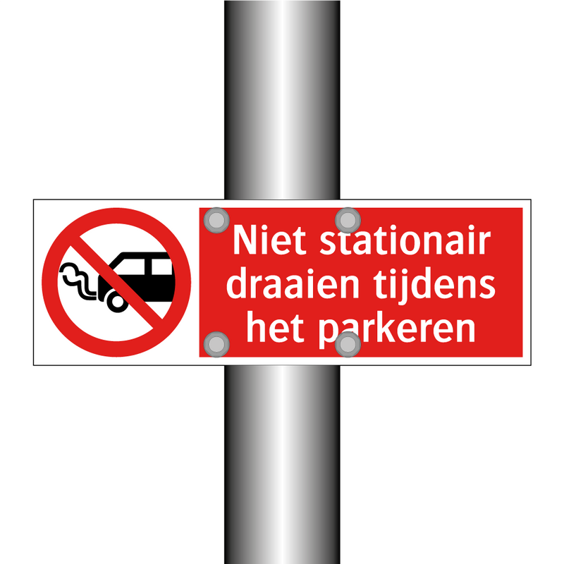 Niet stationair draaien tijdens het parkeren