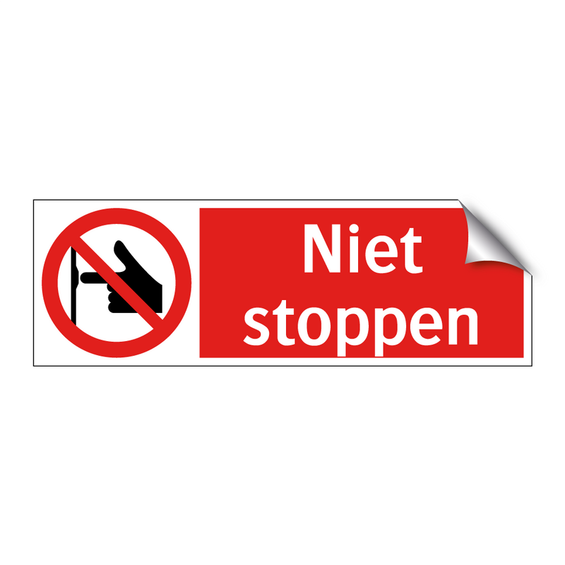 Niet stoppen