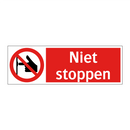 Niet stoppen