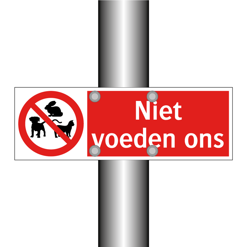 Niet voeden ons