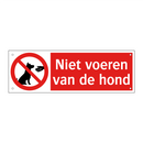 Niet voeren van de hond