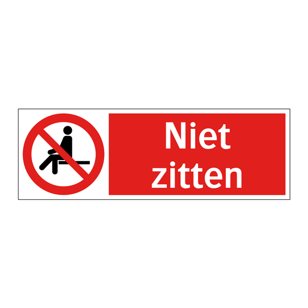 Niet zitten